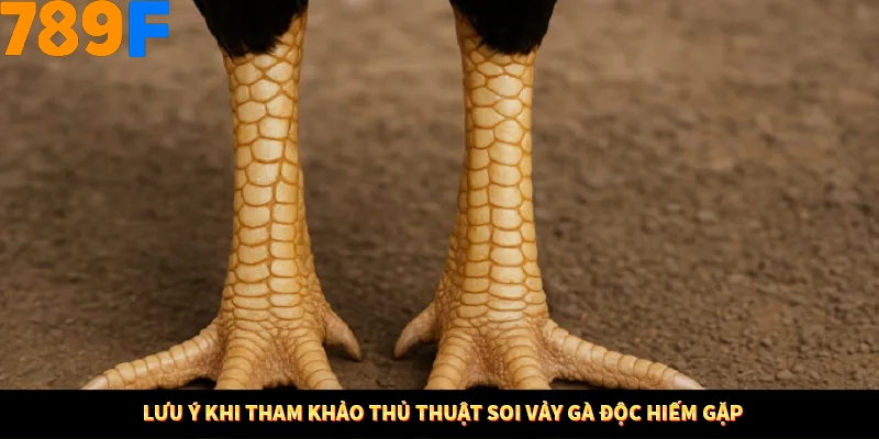 Thủ Thuật Đánh Kèo Rung An Toàn - Bí Mật Tăng Cơ Hội Thắng 789F 12 Lưu ý khi tham khảo thủ thuật soi vảy gà độc hiếm gặp
